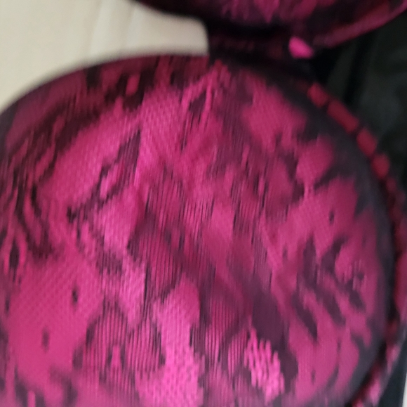 Pennington Printed Padded T-Shirt Bra with Lace Trim - Picture 8 of 10